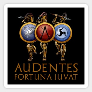 Audentes Fortuna Iuvat - Fortune Favours The Bold Magnet